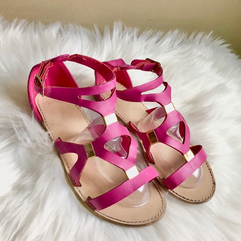 Gymboree Pink Gladiator Sandals